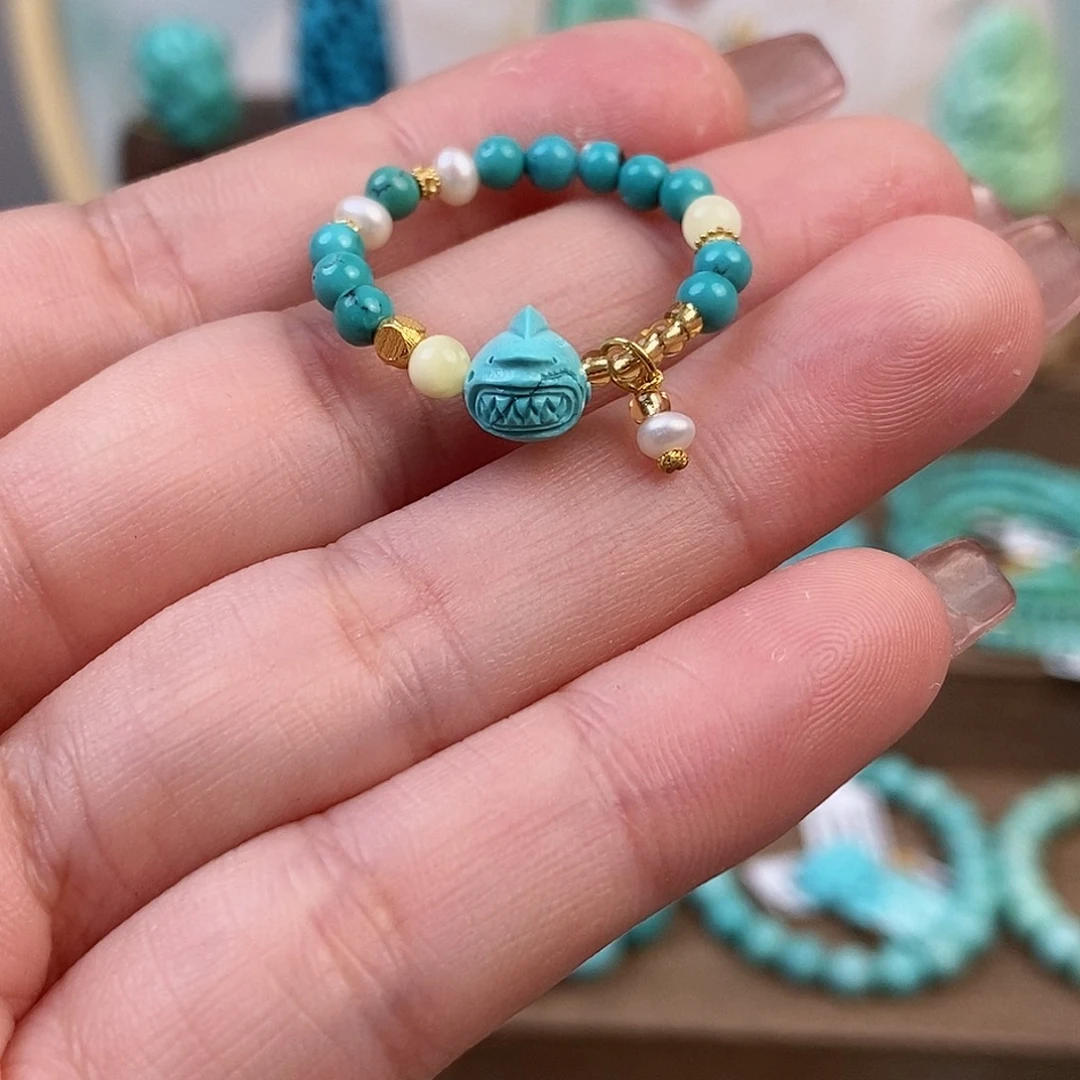 绿松石雕刻未镶嵌