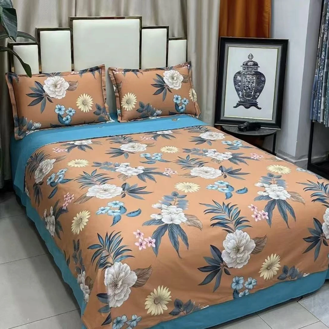 【MS】纯棉斜纹被罩--城南花开单人