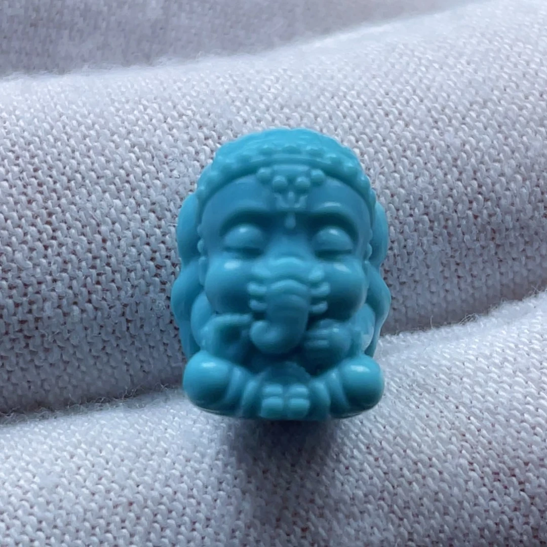 未镶嵌绿松石珠宝奇石卡9-12