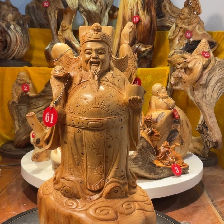 柏木（崖柏）九**选崖柏  财神