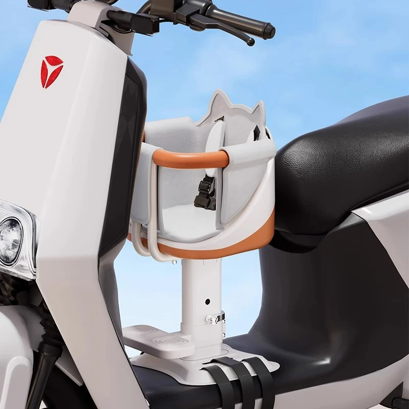 电动车儿童座椅前置电瓶车宝宝坐椅摩托车小孩安全小凳子爱玛