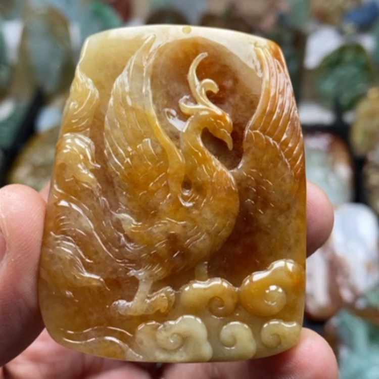 【闪购商品】翡翠颈饰未镶嵌缅甸翡翠A货吊坠