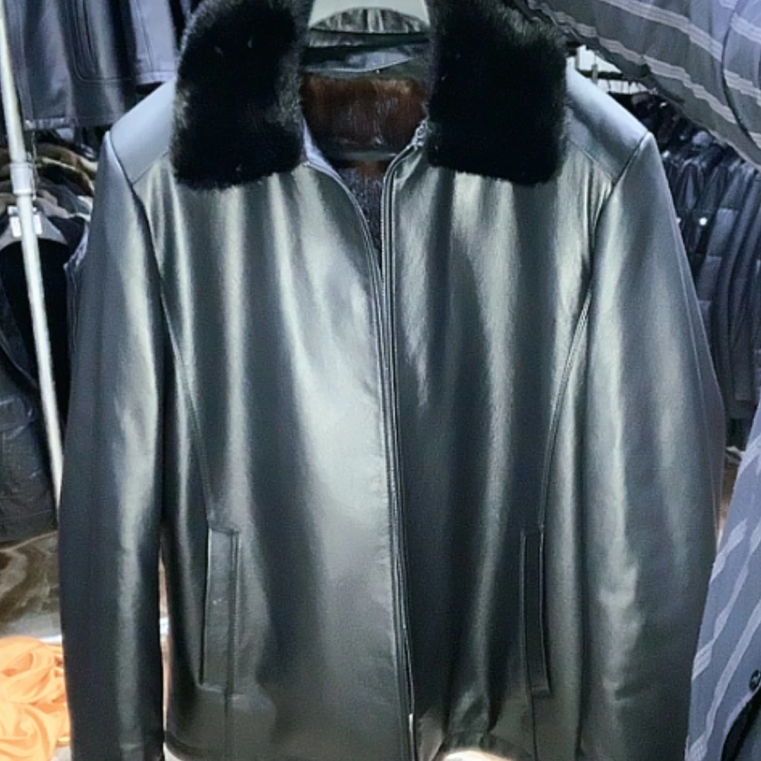 【闪购商品】真皮水貂内胆