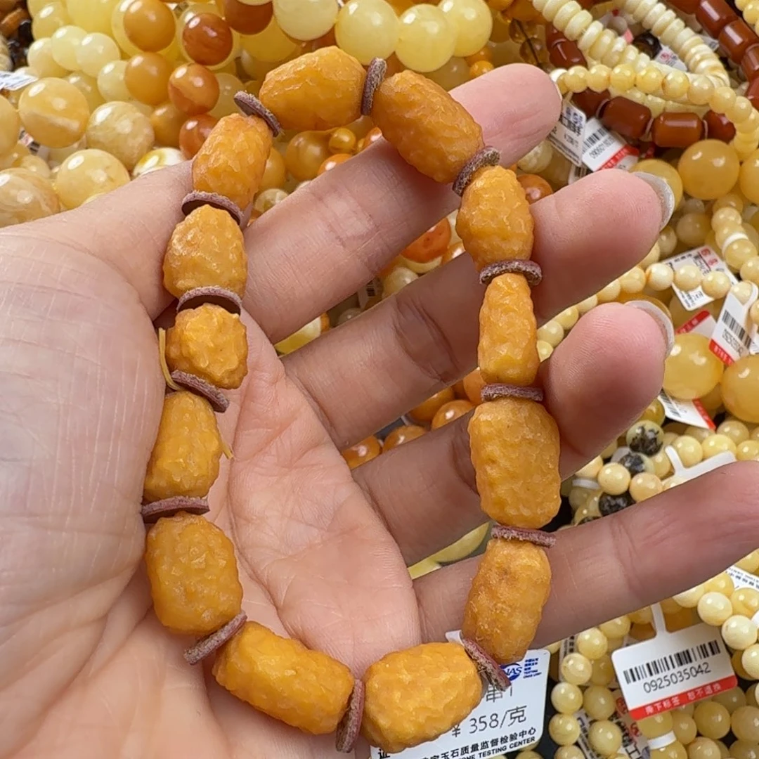 琥珀未镶嵌珠宝奇石