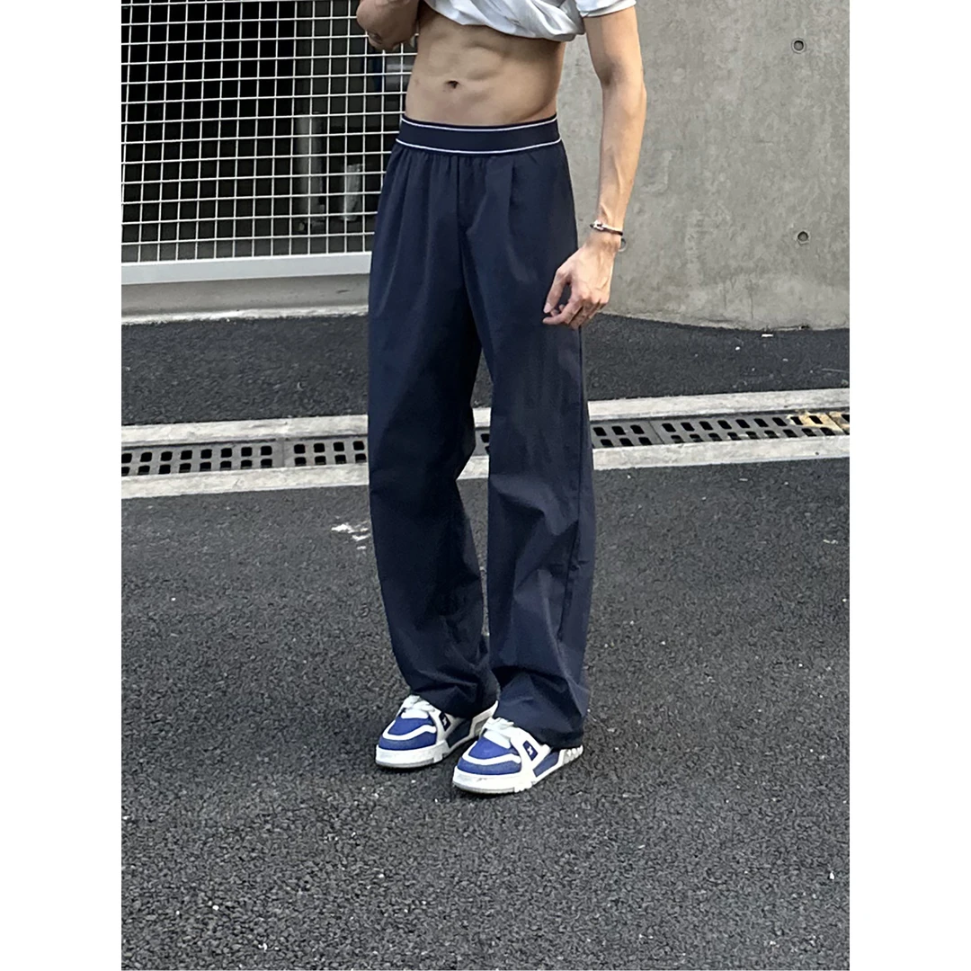 夏季春秋OLO机能速干长裤腰头撞色运动通勤休闲裤训练裤男女西裤