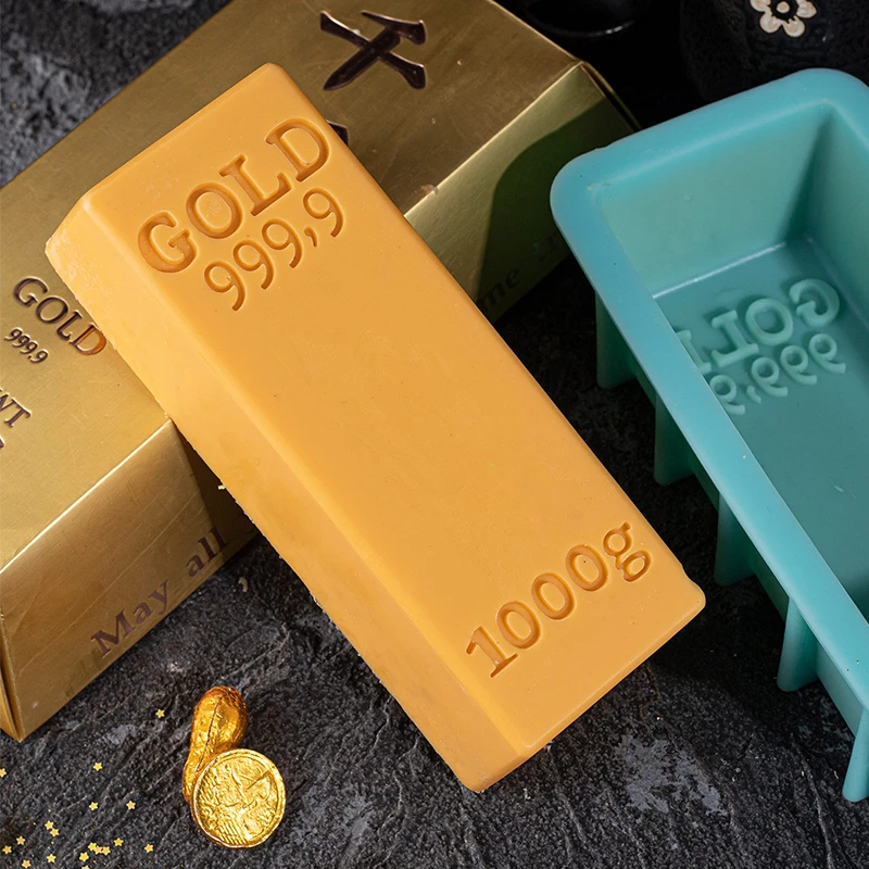 金砖慕斯蛋糕模具硅胶网红同款diy甜品西点创意烘焙八寸大号福砖