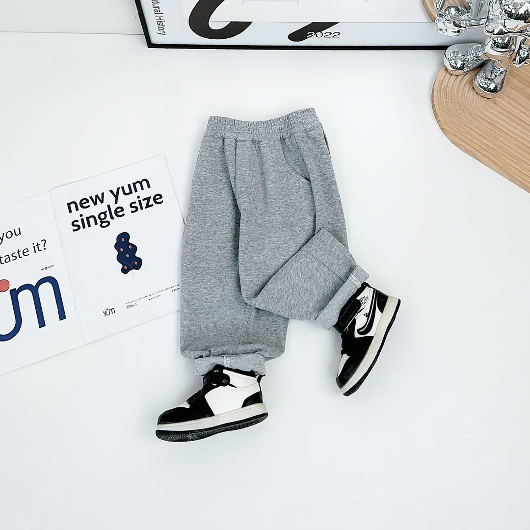 儿童裤子春秋款男童运动裤2025新款春装潮 BQ25053D 悠悠童话童装