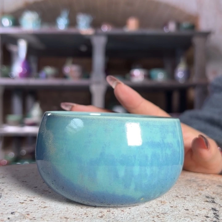 瓷片钧瓷茶器摆件杯子564