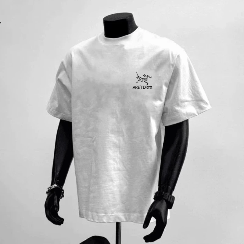 奥特莱斯~剪标清仓大码2~300斤高级感潮流重磅纯棉短袖t恤男新款