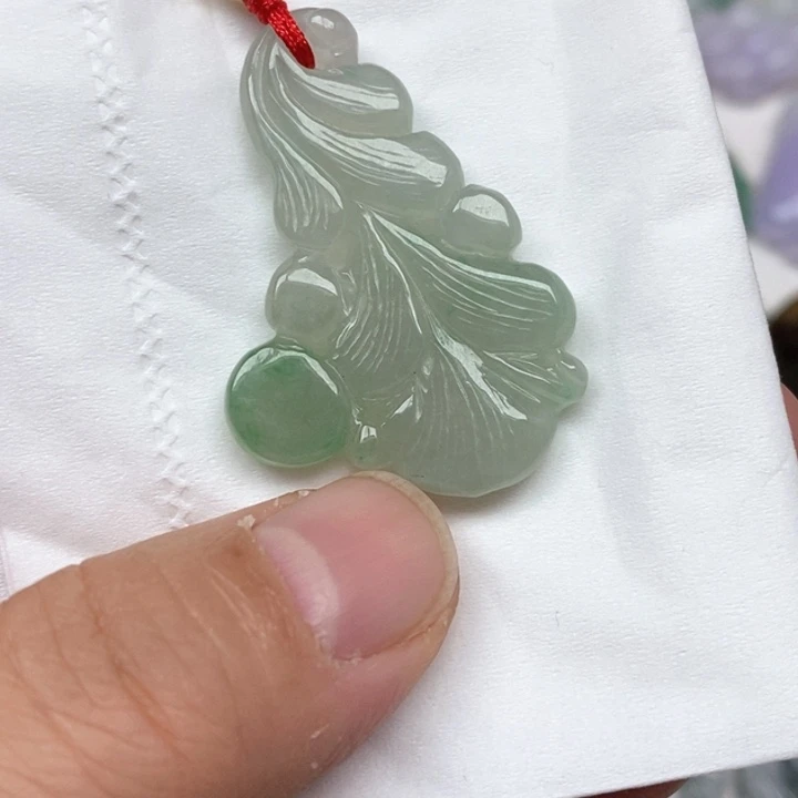 翡翠未镶嵌颈饰天然缅甸翡翠