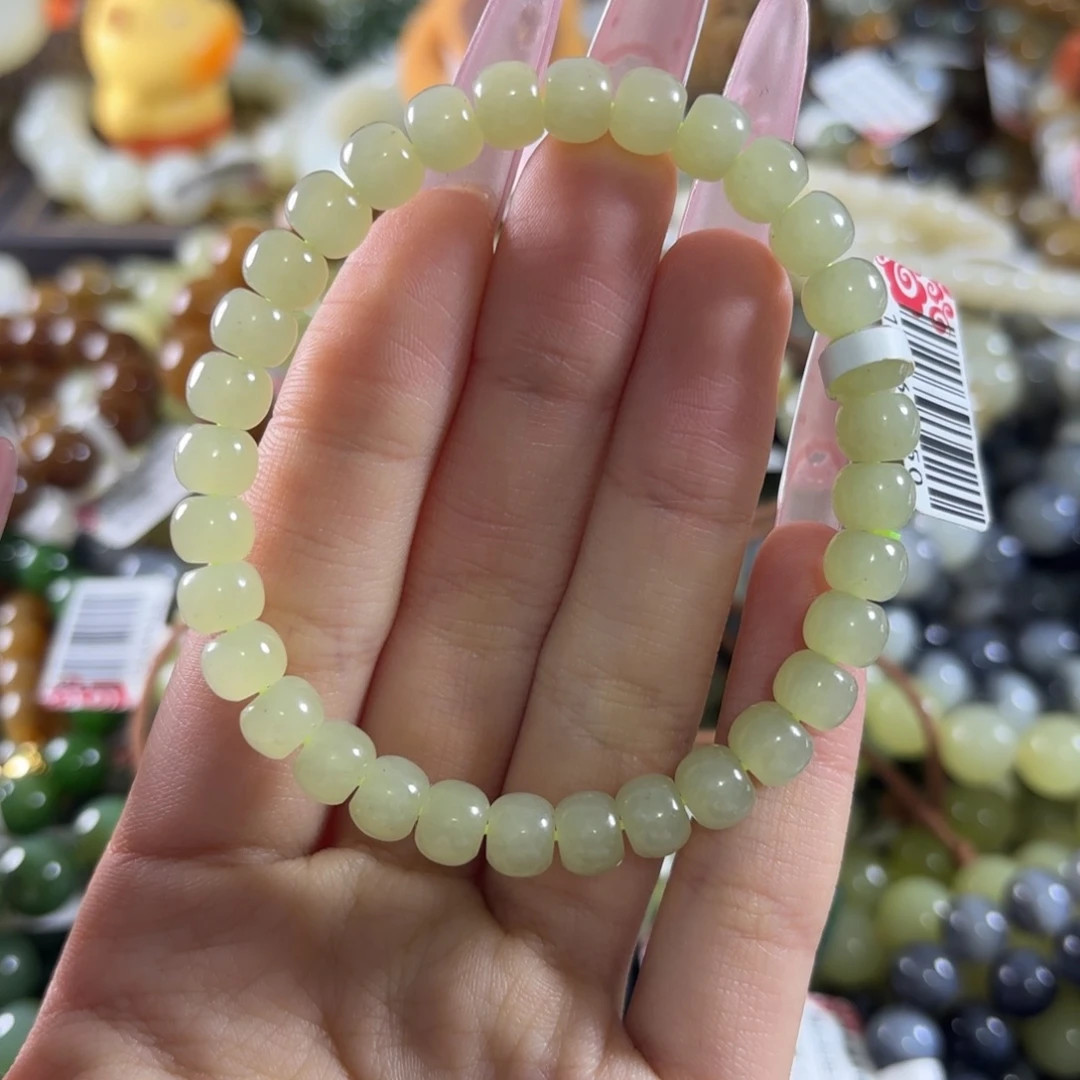 和田玉未镶嵌手链366