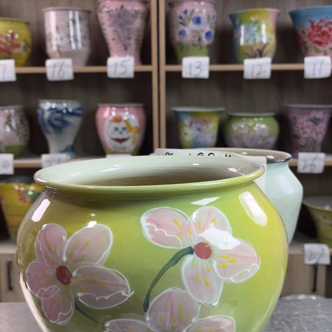 景德镇陶瓷花盆花盆