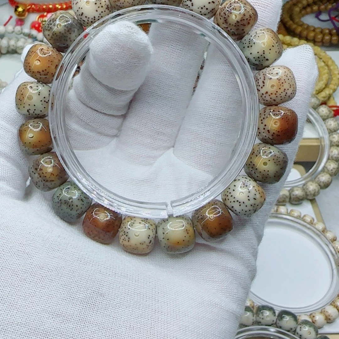 星月菩提手串火烧云12×11大尺寸a13