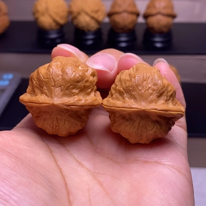 文玩核桃把件芭蕉扇20
