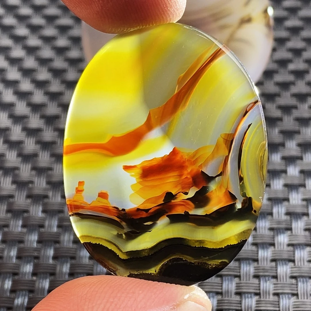 玛瑙/玉髓未镶嵌吊坠(不含链)32