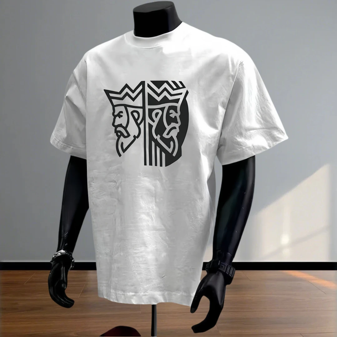 【LazyBody】男士t恤短袖2025夏季新短袖男款高克重纯棉休闲短袖t恤