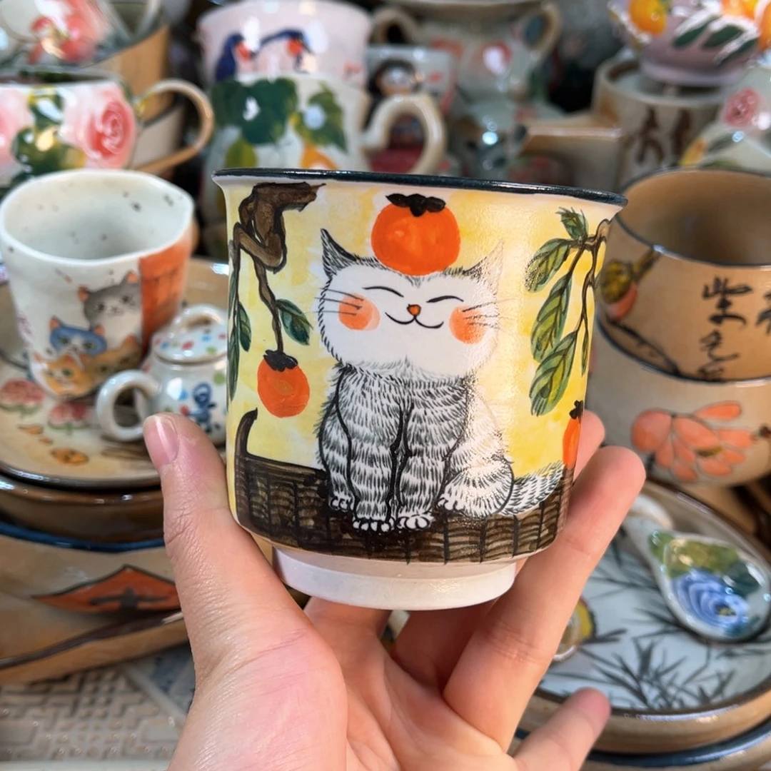 景德镇手工手绘杯