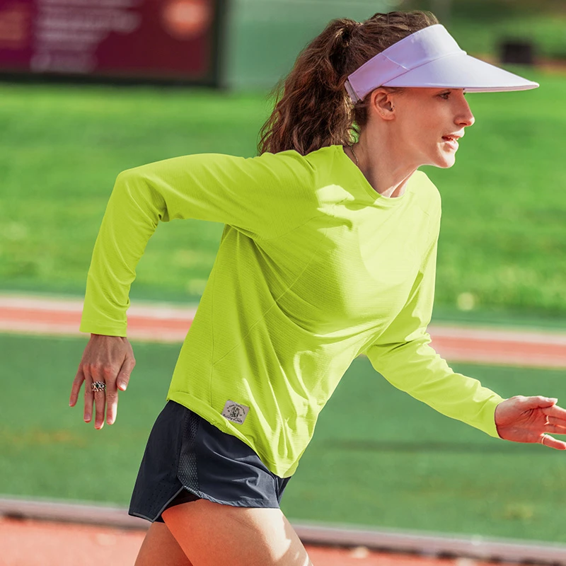 2025升级款轻功百叶窗长袖T恤跑步运动透气跑步长袖户外运动排汗