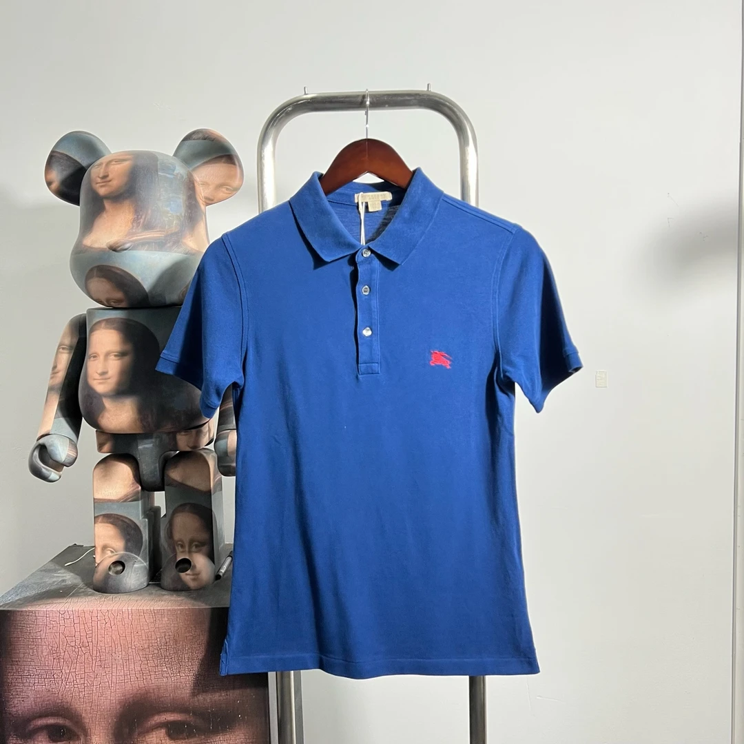 99新 BURBERRY/博柏利 巴宝莉战马polo短袖p1812尺码：XS