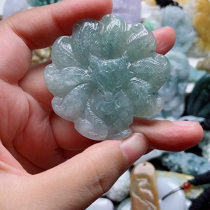 吊坠(不含链)未镶嵌翡翠1