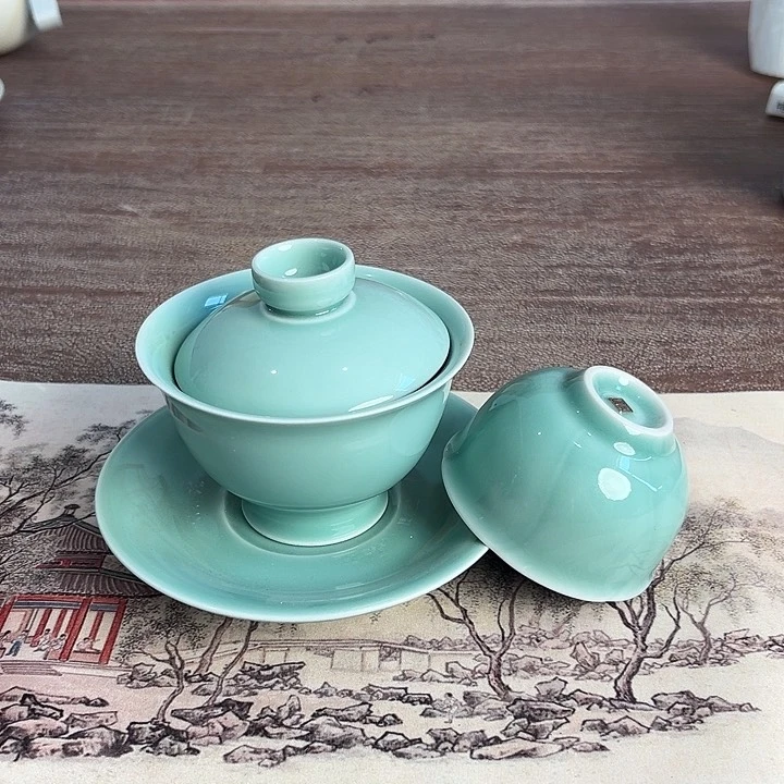 小米茶器龙泉青瓷