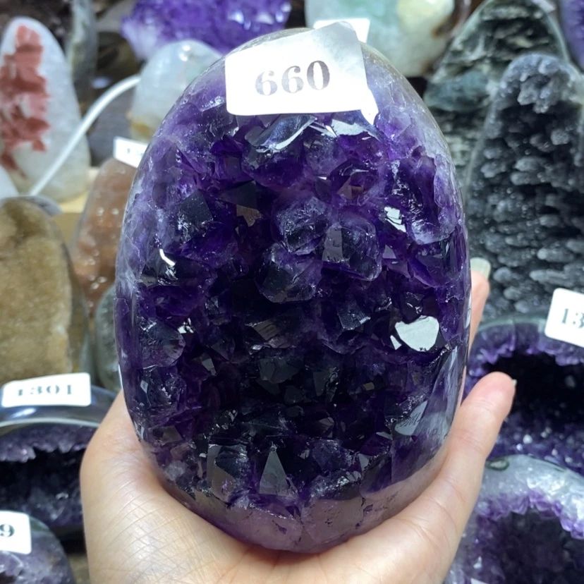 【闪购商品】未镶嵌大型摆件（非配饰）紫晶