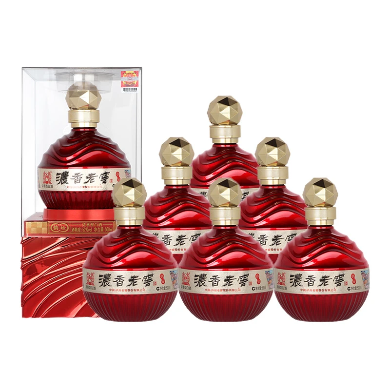 泸州老窖股份出品【原产地直发】浓香老窖韵坛纯粮酒52度500ml*6瓶