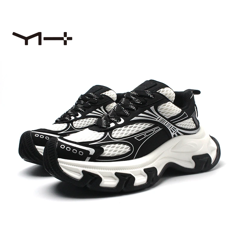 25322增高6cm老爹鞋运动厚底低帮网面潮鞋休闲鞋百搭男士潮流透气