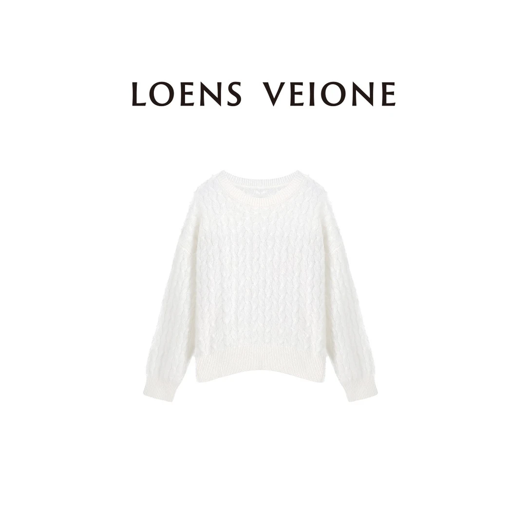 LOENS VEIONE【特价微瑕版衣 介意勿拍】100%山羊绒上衣23CVDA0645N