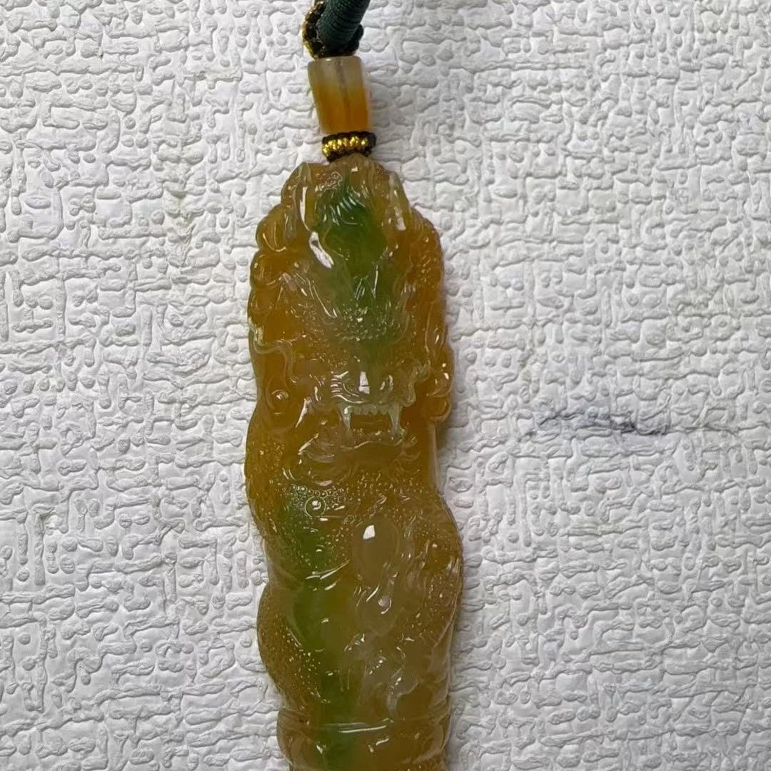 挂件龙柱精工雕刻