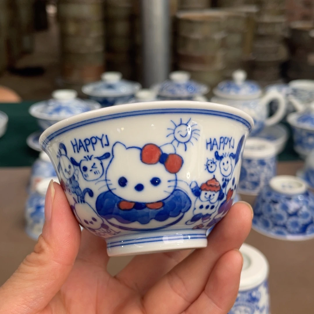 景德镇陶瓷手工手绘