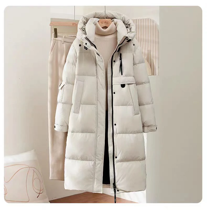 中长款百搭羽绒服2509/乐