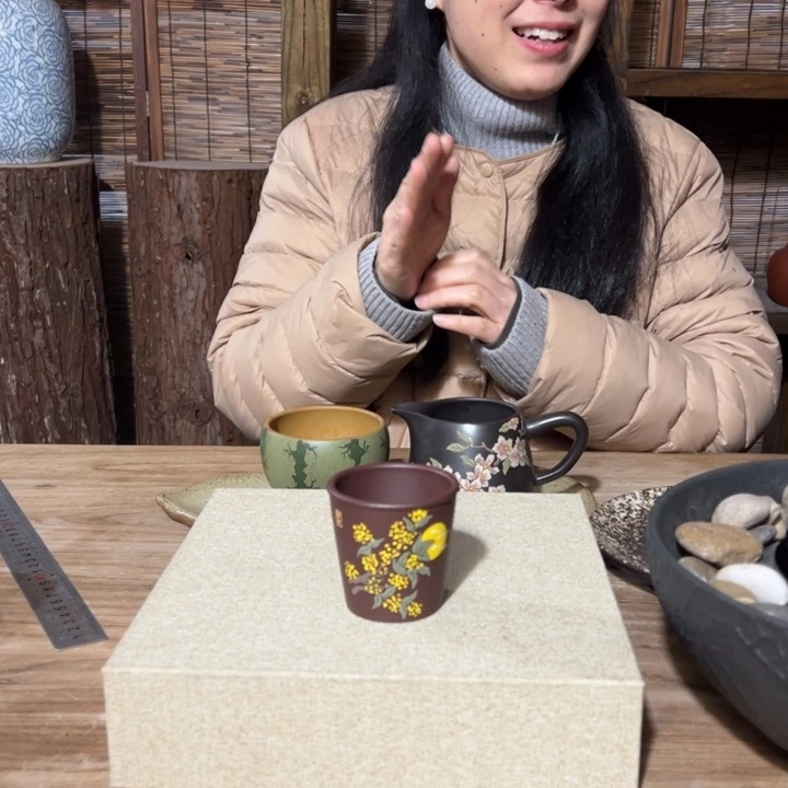 紫砂茶叶盒花不挑瑕疵4144444444