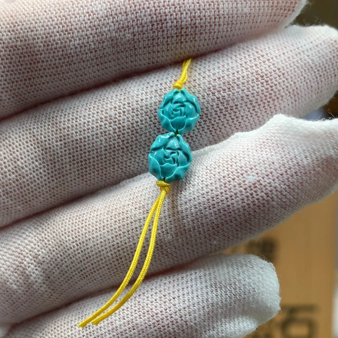 绿松石未镶嵌挂件