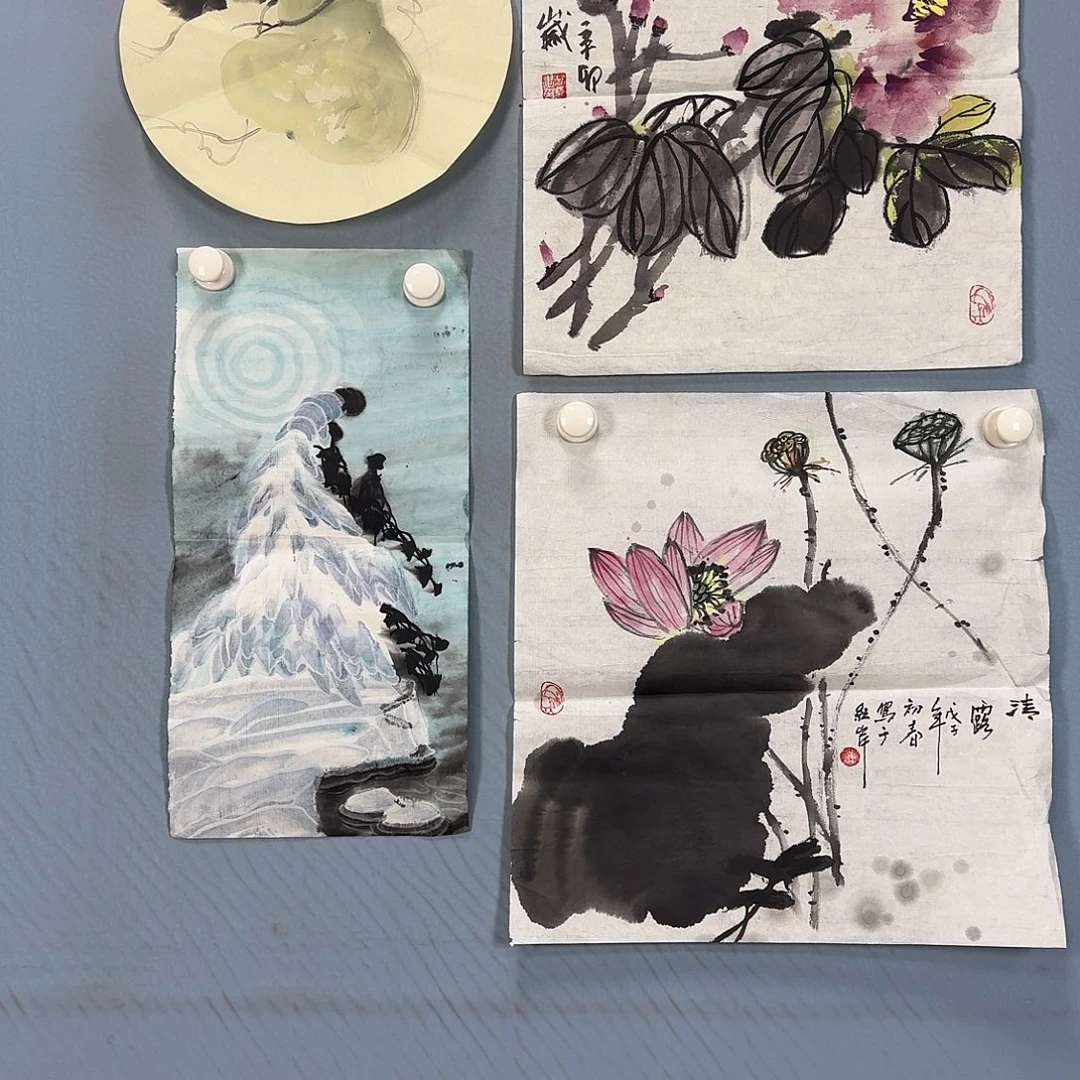 国画597 牡丹一如您的脸颊