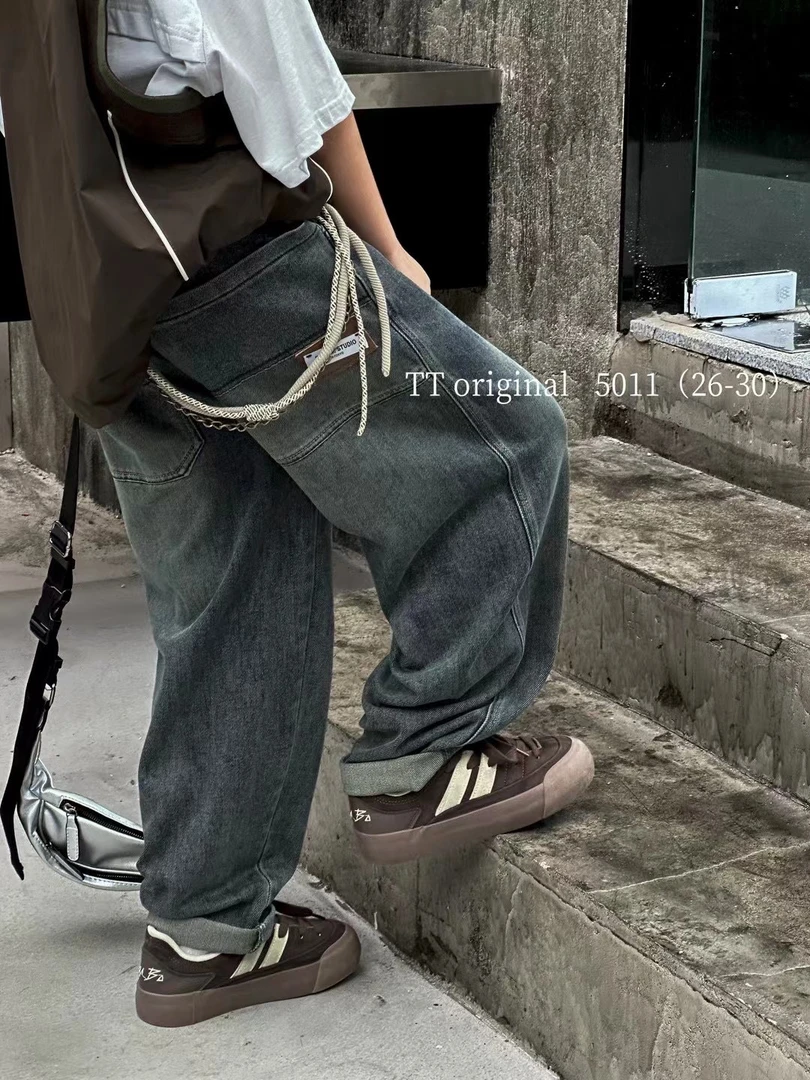 【大周小周】儿童牛仔裤软舒适百搭