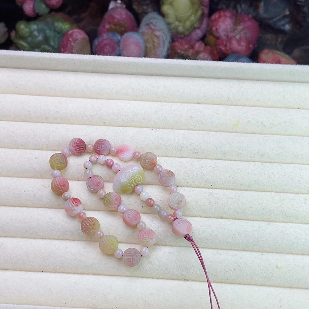 未镶嵌石英质玉（盐源）珠宝半成品