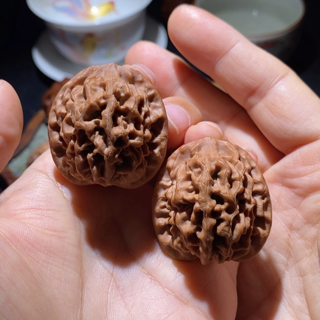 吊坠文玩核桃35秦闷