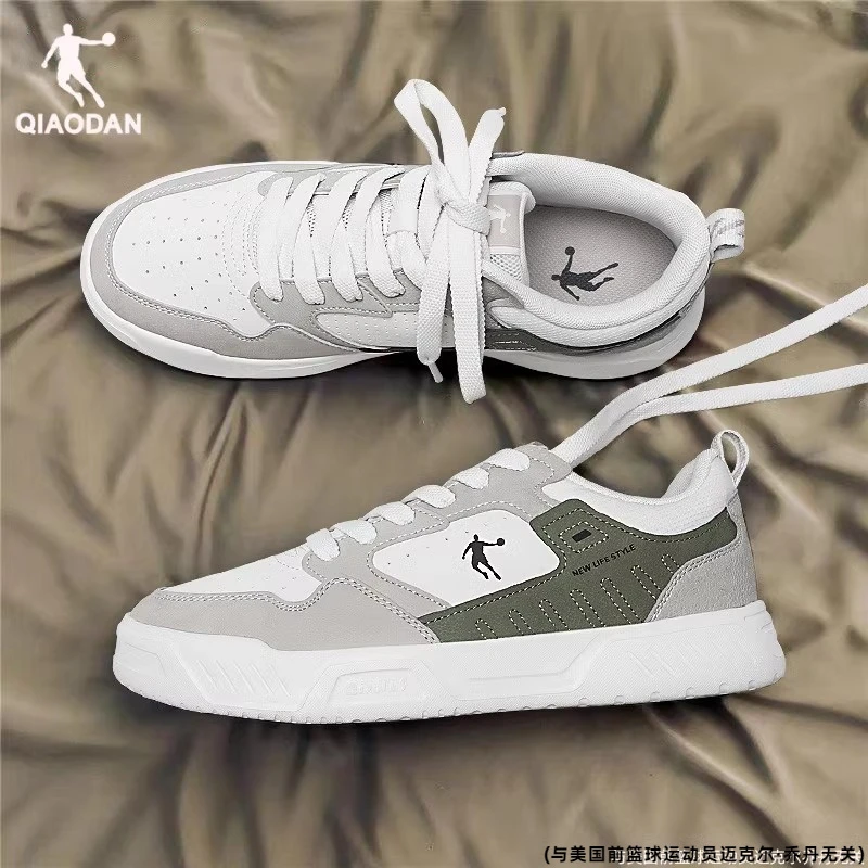 乔丹板鞋男鞋2025冬季新款运动鞋低帮复古青少年滑板鞋休闲鞋子