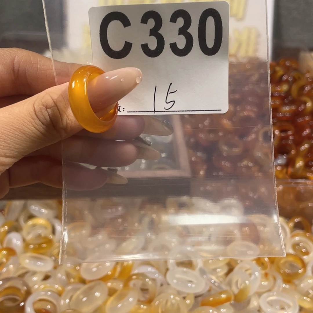 未镶嵌戒指玛瑙/玉髓330
