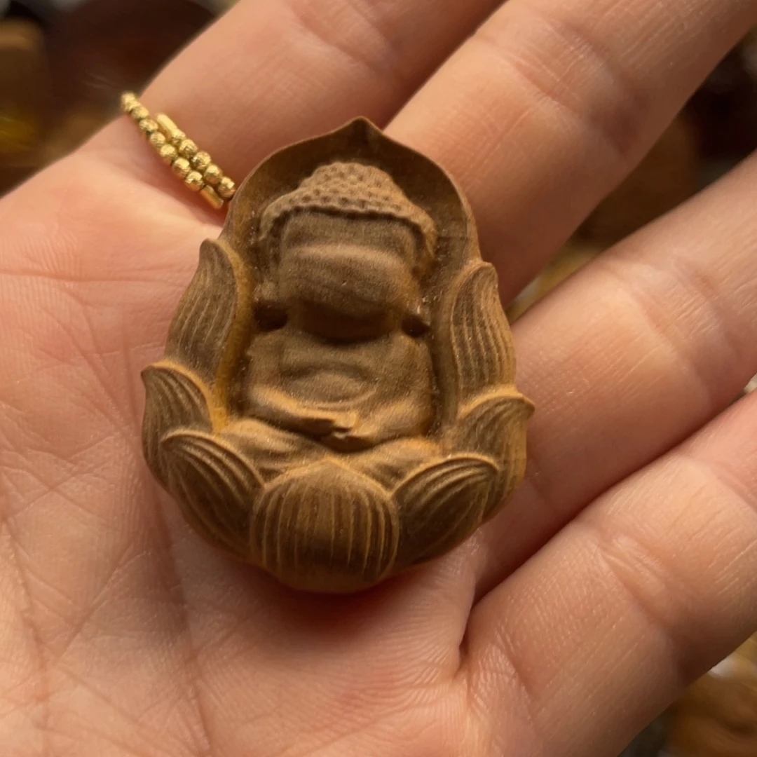 檀香木宝宝佛老山檀香