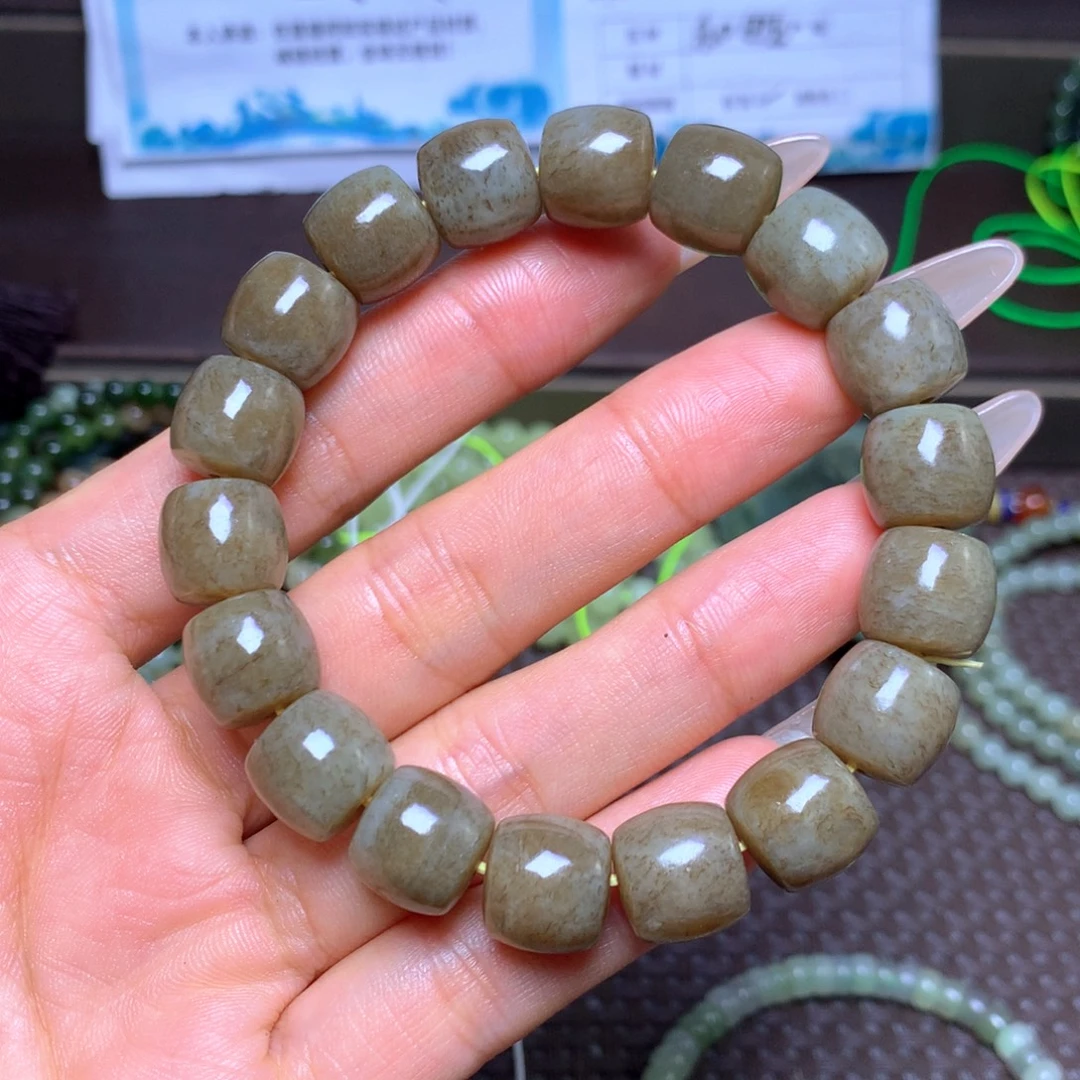 未镶嵌手串和田玉卡12