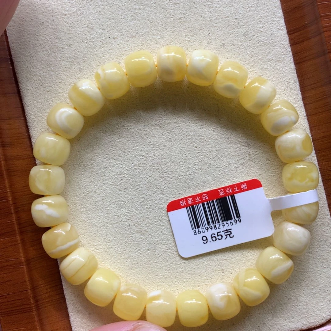 蜜蜡未镶嵌手链蜜蜡