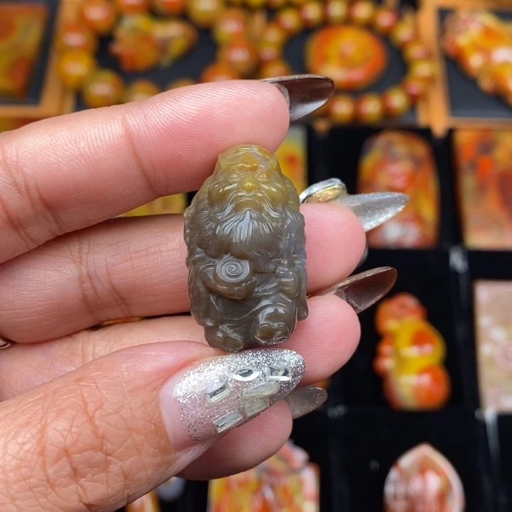 玛瑙/玉髓未镶嵌颈饰