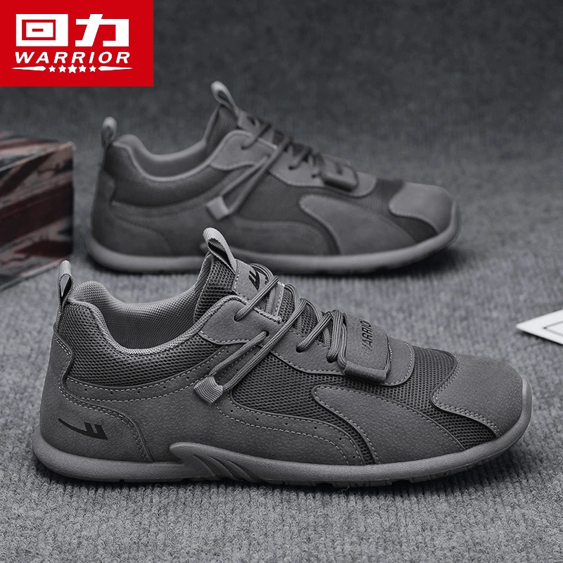 回力男鞋秋季网面透气软底2025新款学生小白鞋开车男士休闲运动鞋