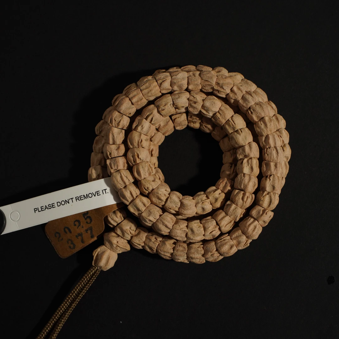 微尘柏香【2025 377斜切】热振百香籽文玩手串柏香籽菩提佛珠