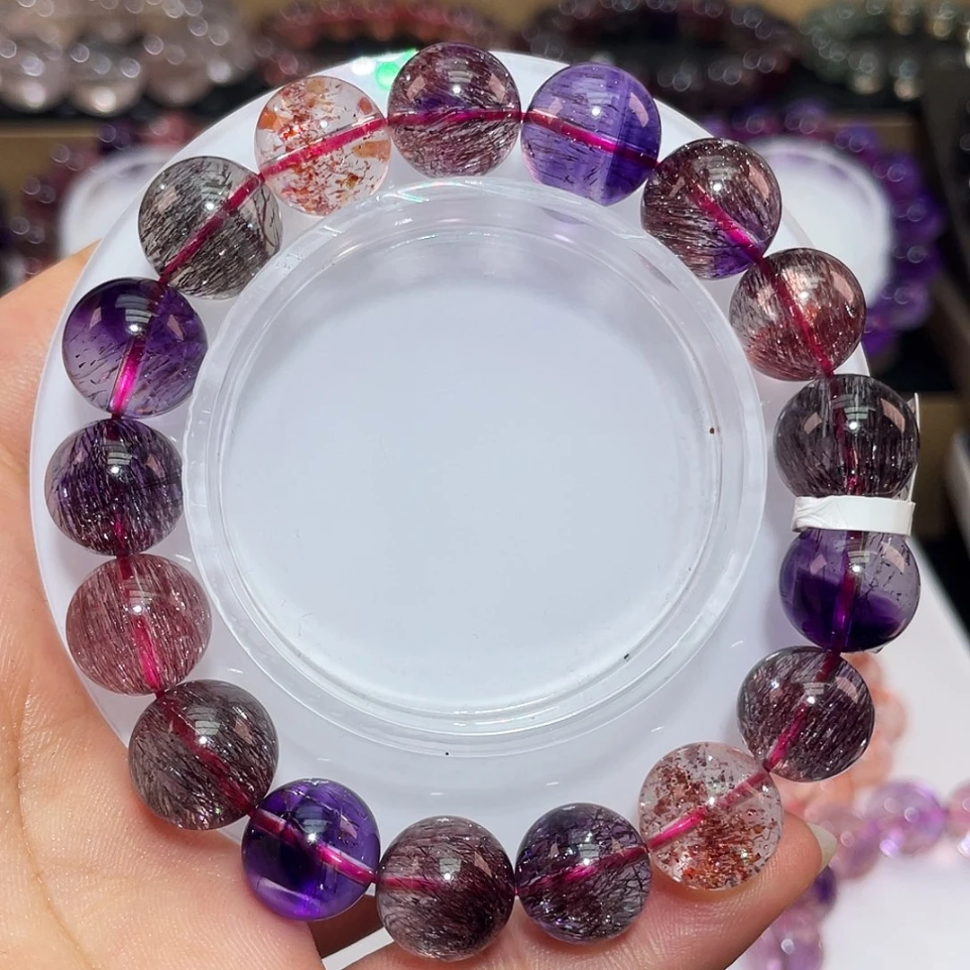 水晶手链未镶嵌胡*月满矿12.5