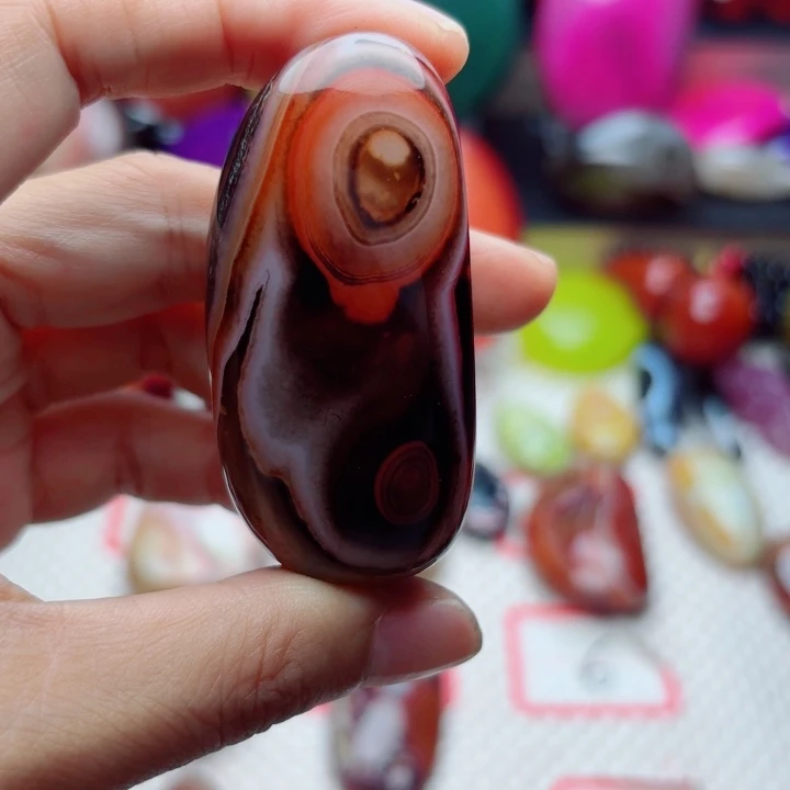米***谷未镶嵌玛瑙/玉髓珠宝半成品