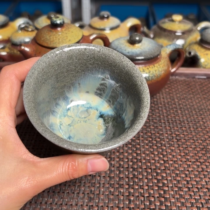 茶壶紫砂开片马蹄130 C