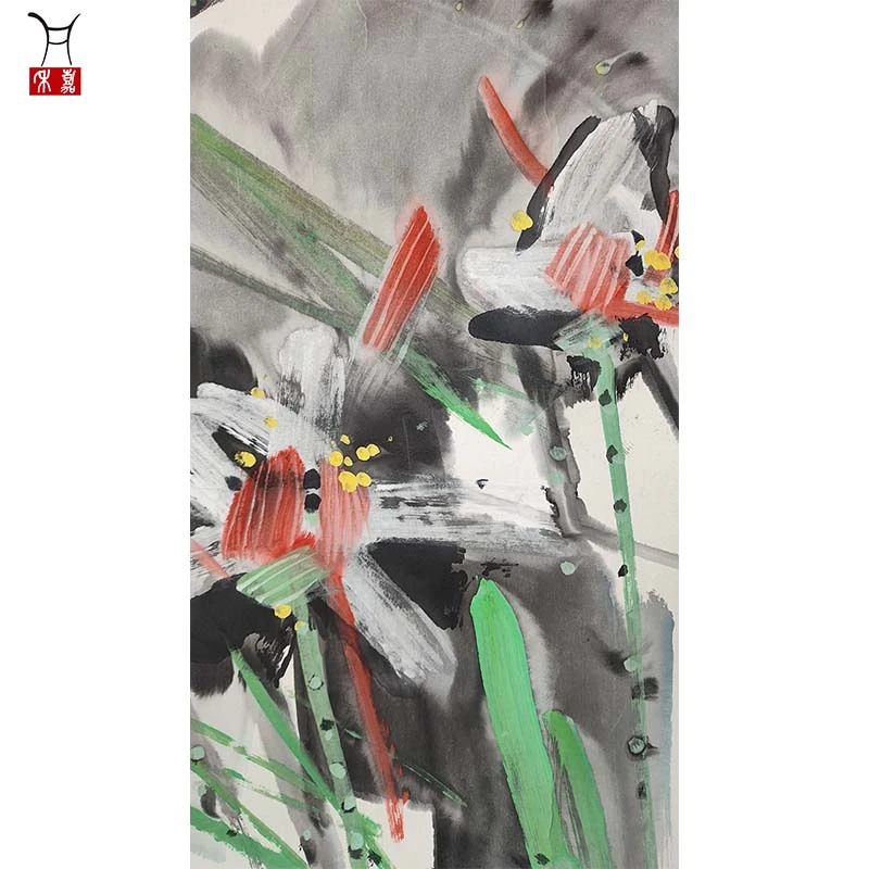 J1002荷花镜片68x68/4平尺